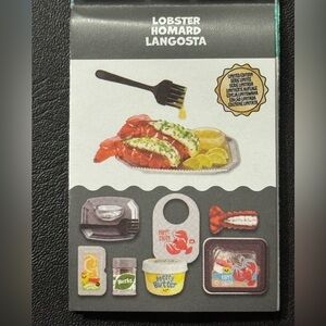 Rare Limited Edition Lobster tail dinner make it mini diner series 3 Miniverse